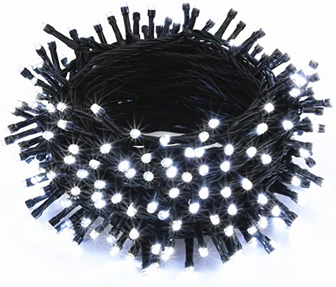 HULUBO Solar Fairy Lights Outdoor,100m 1000 LED Solar Garden Fairy Lights Waterproof with 8 Modes Solar Decorative Lights for Garden,Patio,Balcony,Xmas,Wedding,Party (White)