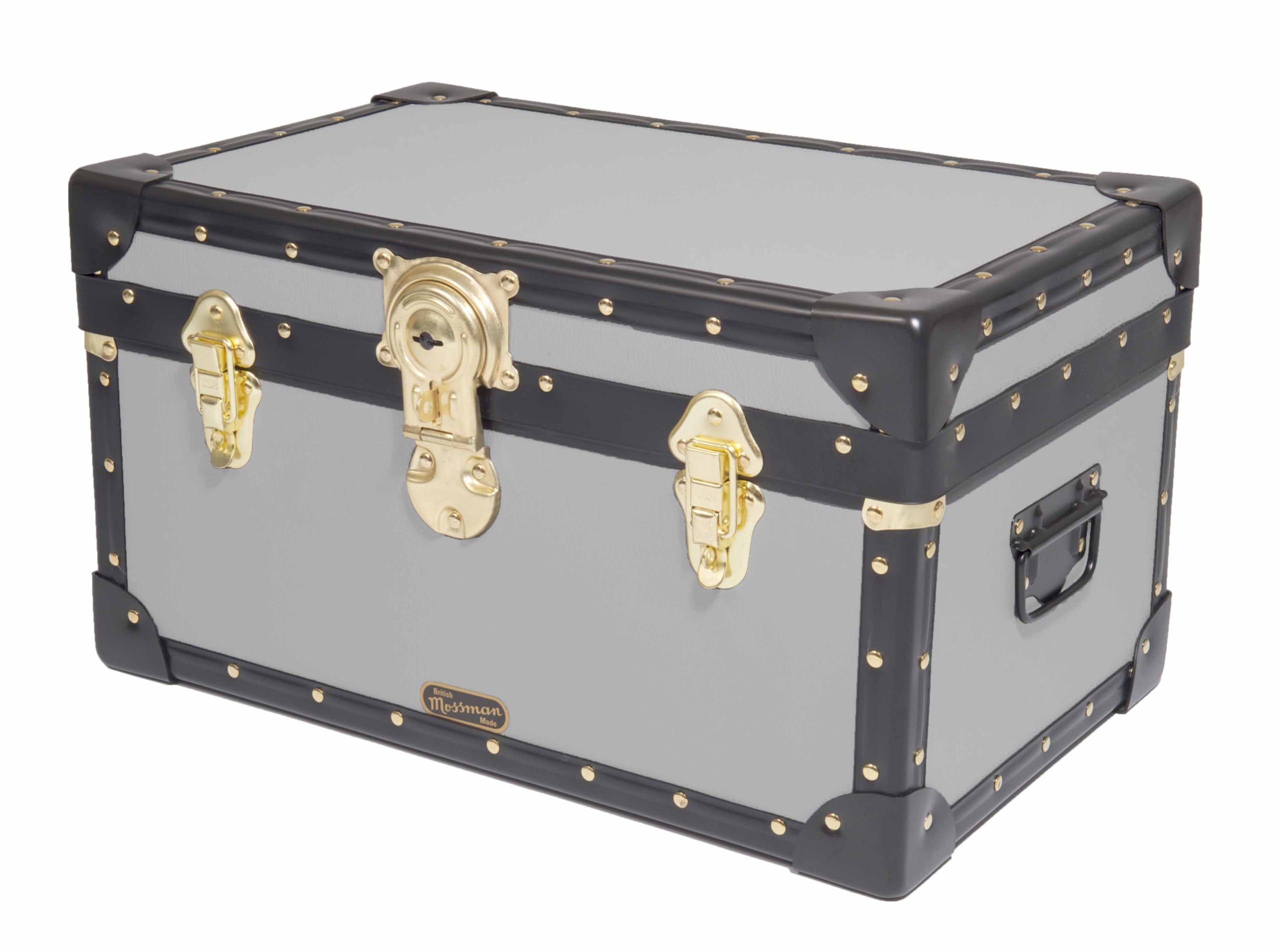 Mossman Tuck Box With Cabin Lock, Home, School, Office Storage Solution (Mist Grey)