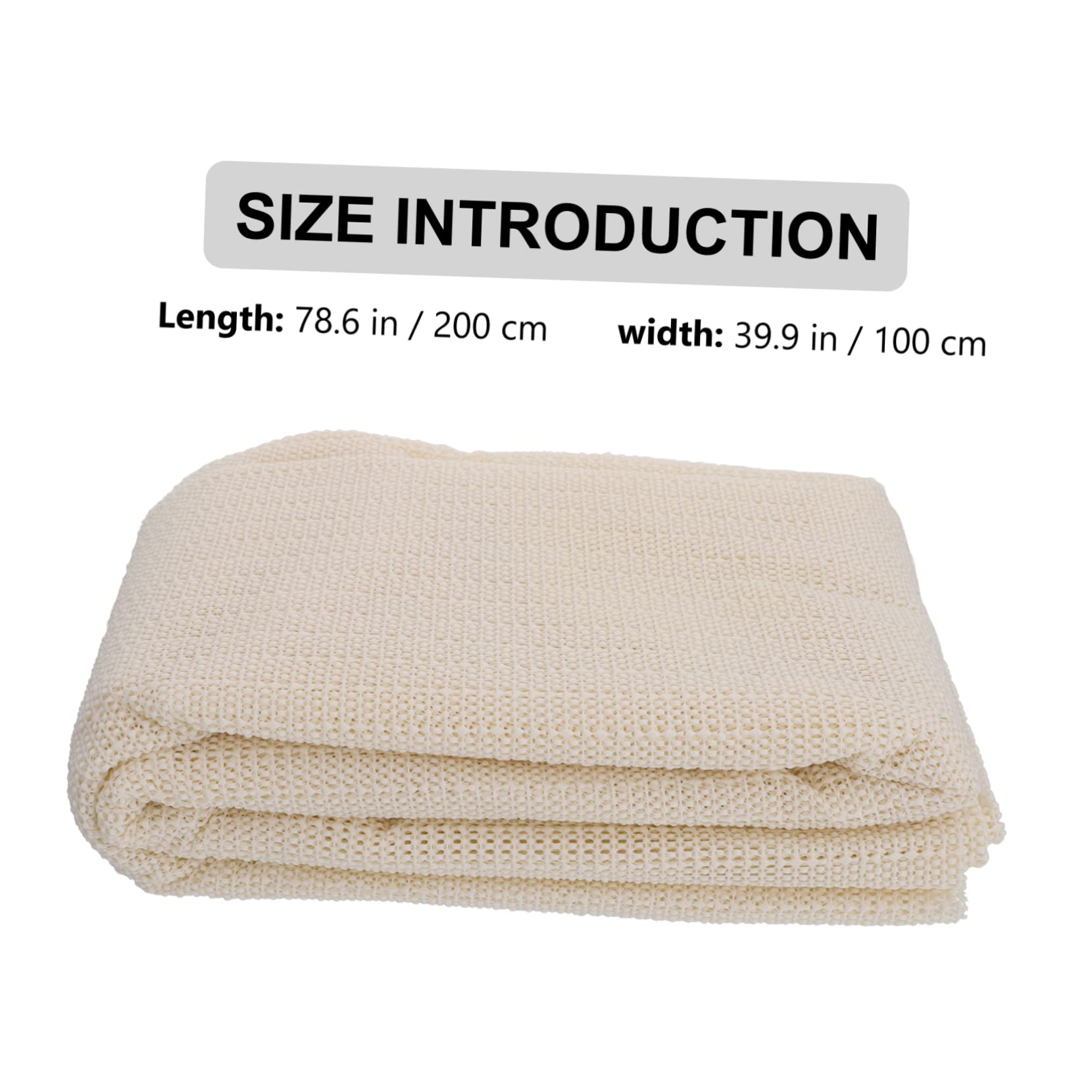 Ciieeo 1pc Slip Mat for Sofa and Mattress Non Slip Sheet for Carpet Replacement Easy to Clean and Install for Home Use