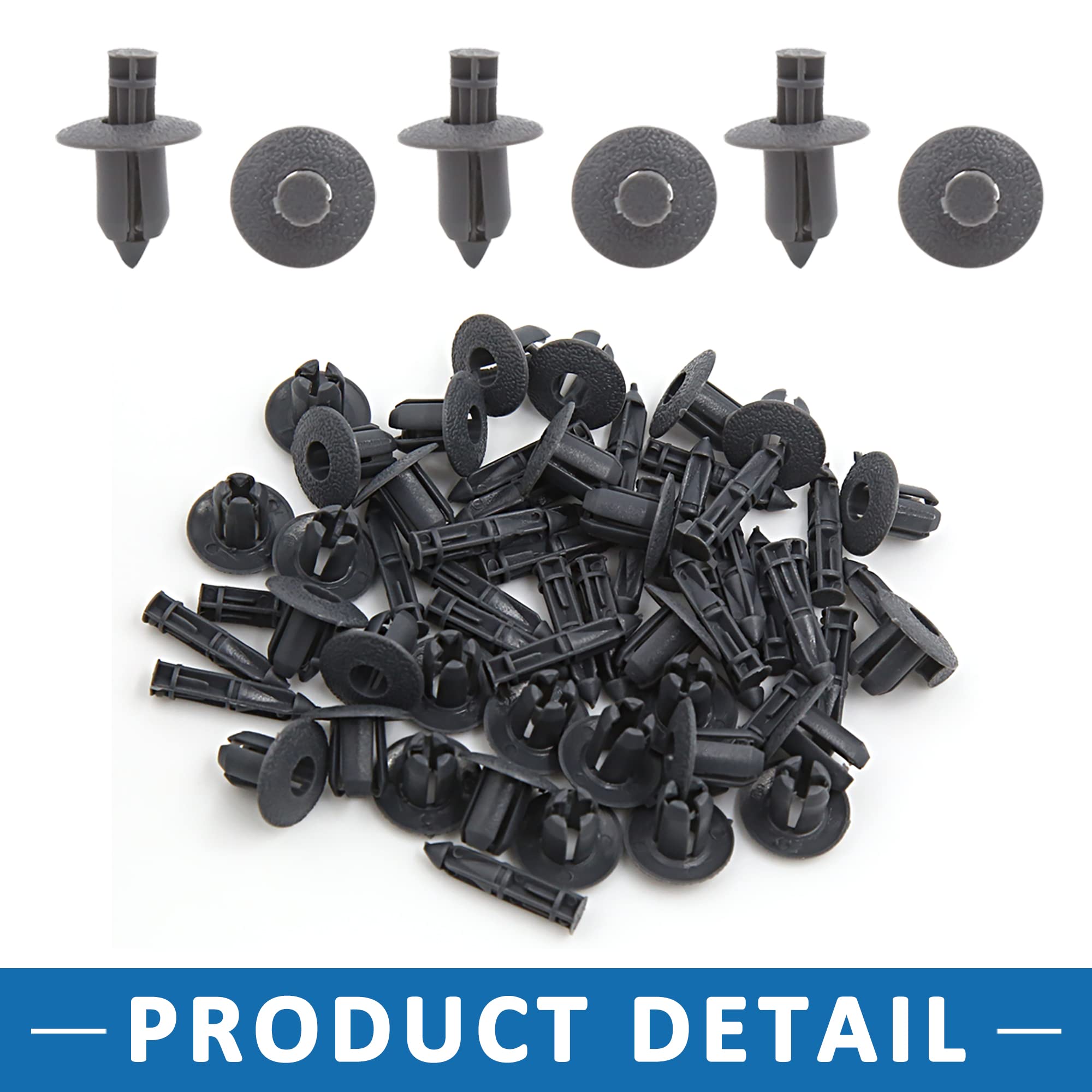 Remaches Plastico,240pcs Remaches Plásticos De Parachoques Clavijas Universalesremaches Plastico Coche Universal 12 Tamaño Común Coche Parachoques Plastico Panel Sealing Strip Clips Fijos P 2