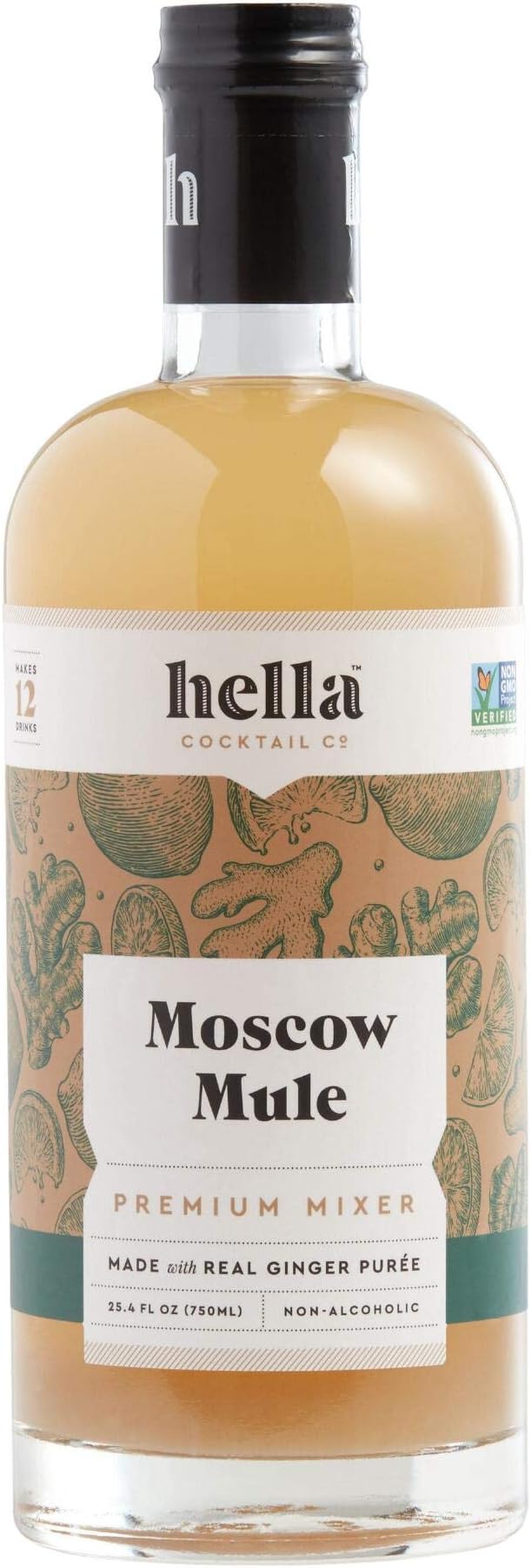 Hella Moscow Mule Mixer - 750 ml Each