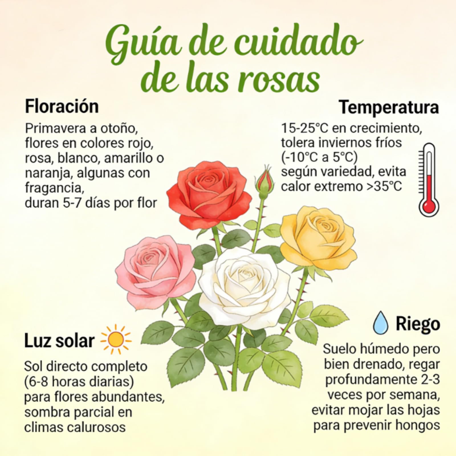 Rizoma de rosa fragante resistente, variedades premium para decoración paisajística en maceta y suelo libre-5 Rizomas-g