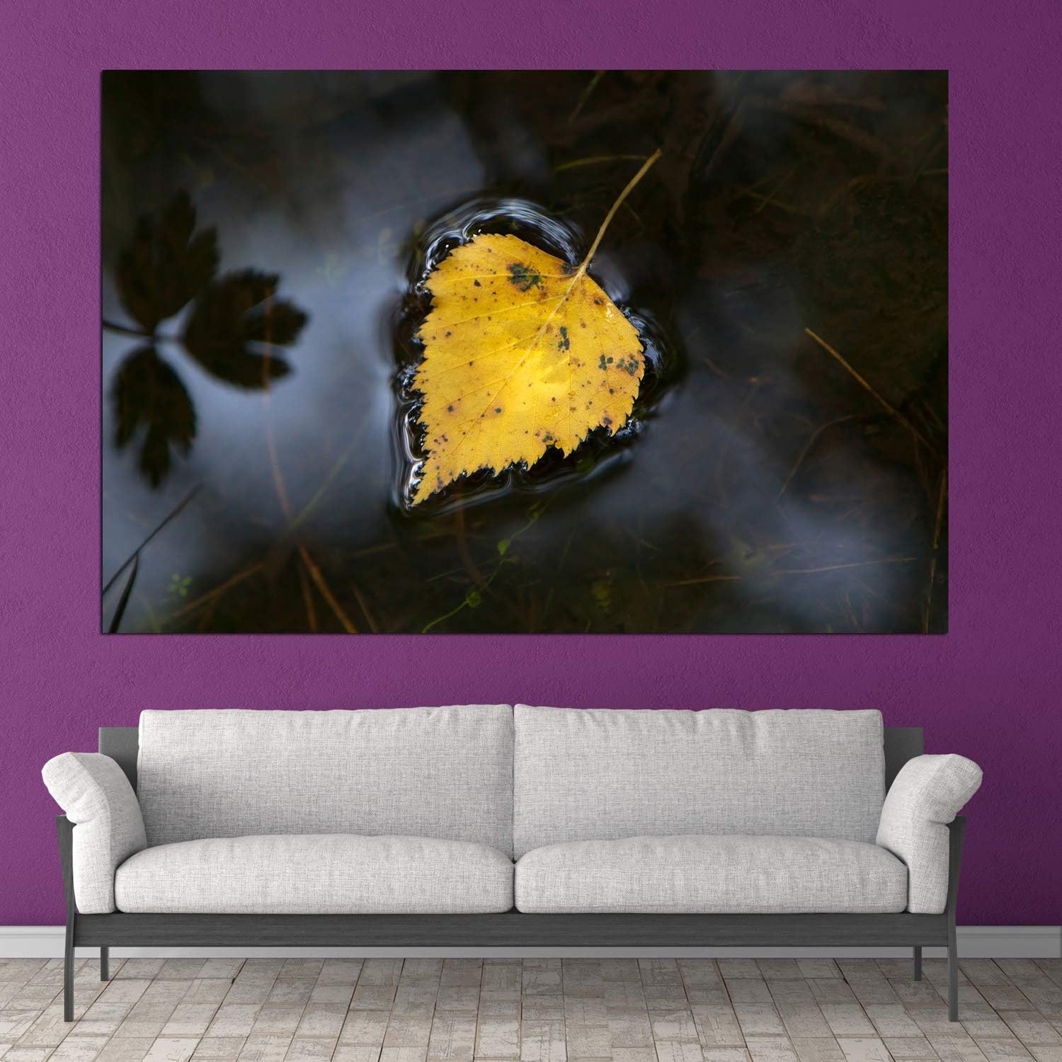 Inephos Wood Landscapes, Abstract Wall Painting, Multicolour, Abstract, 85cm X 55cm