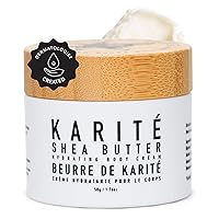 Vista 8 de Karité Crème Corps Crema corporal de manteca de karité Hidratante hidratante para piel seca y sensible Formulado y aprobado por dermatólogos