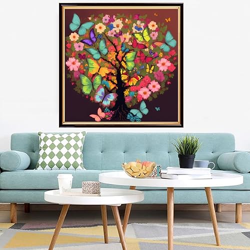 Miniatura 77 de Redxing Kits de punto de cruz estampados, kit de bordado para principiantes y adultos, gama completa de patrones de bordado, kits de iniciación