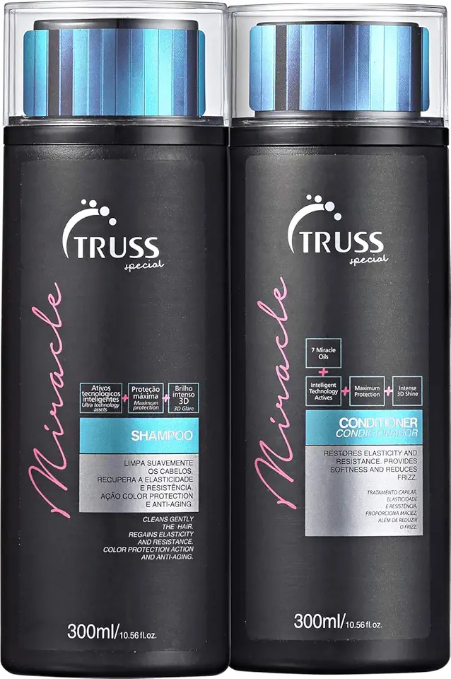 Truss Miracle Duo Kit Shampoo (300ml) e Condicionador (300ml)