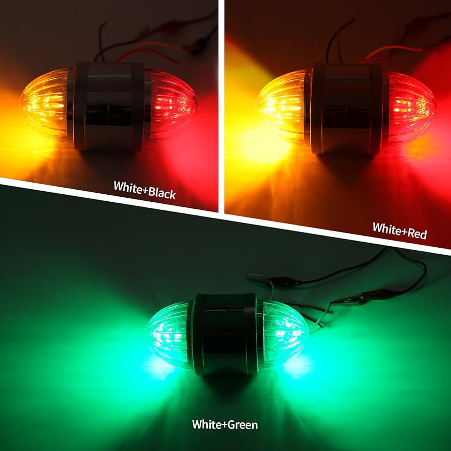 Amazon.com: 2PCS 17 LED Double Face Dual Revolution Amber