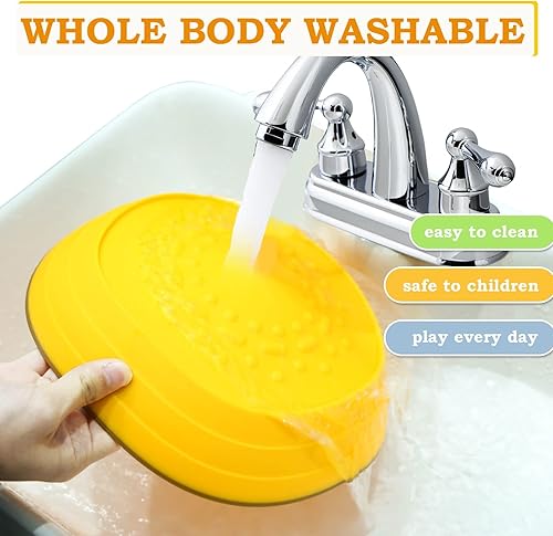 Vista 9 de makarci Stepping Stones para niños, 5 piedras de equilibrio de plástico antideslizantes, equipo de juego sensorial que promueve las habilidades