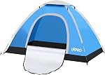 Portable Camping Tent, 2 Person Lightweight, Waterproof Windproof, UV Protection for Outdoor US