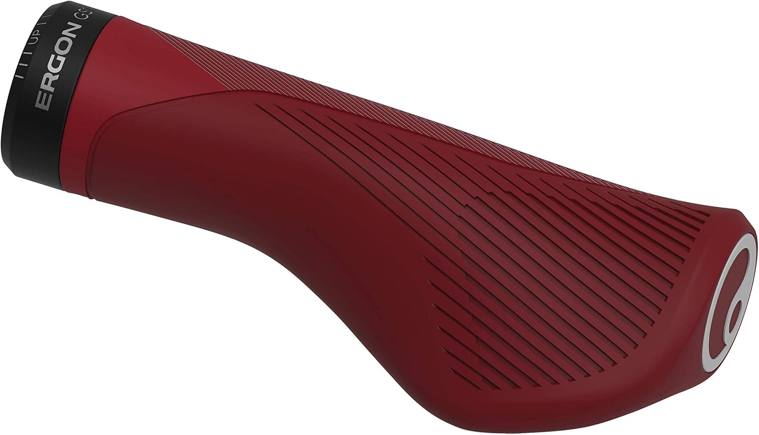 Ergon GS1 Evo Ergonomic Bike Grips – Comfort Wing Design, German Rubber, for Touring, Trail, E-Bike, and Fitness Riding