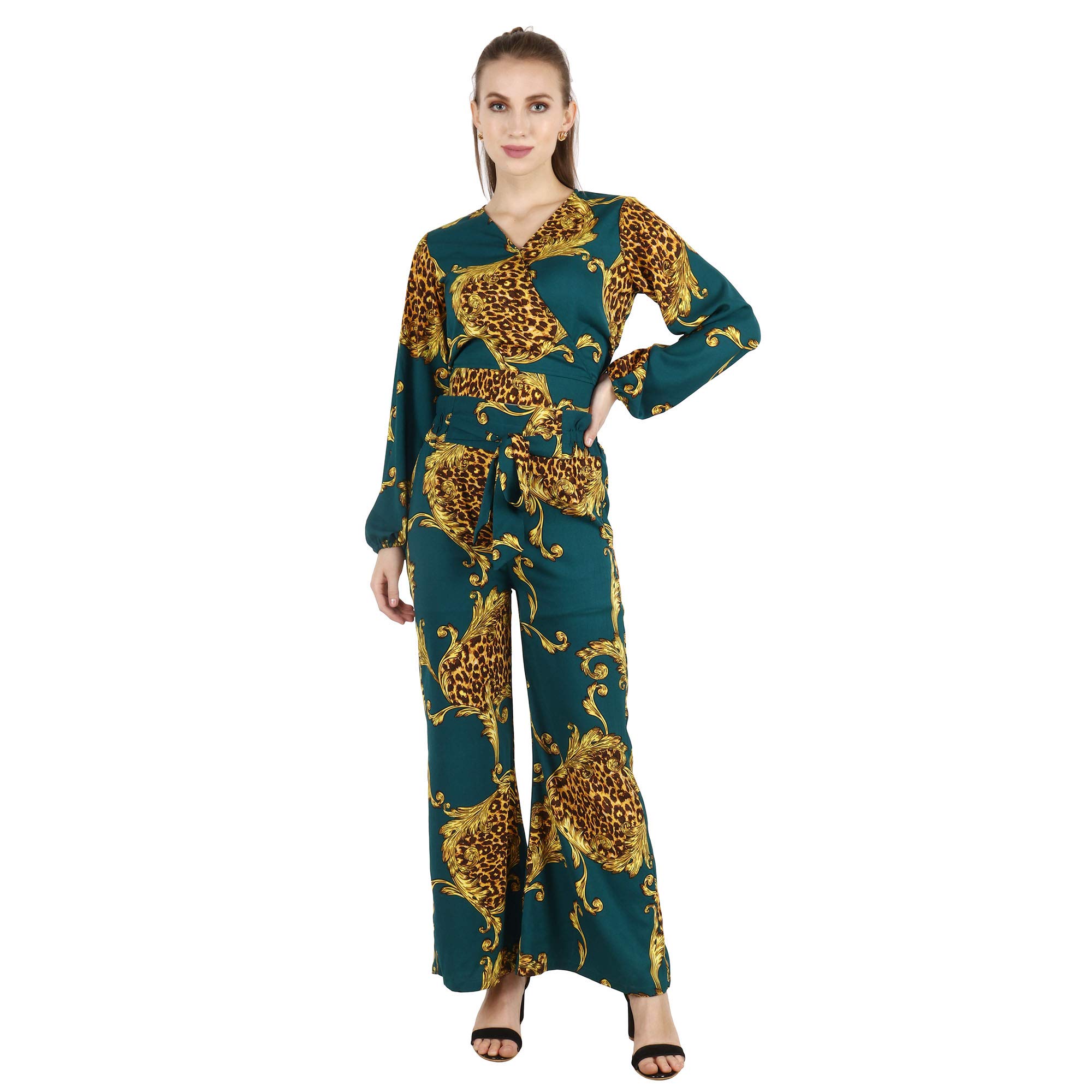 POPWINGS Women's Polyester Co-Ord Set