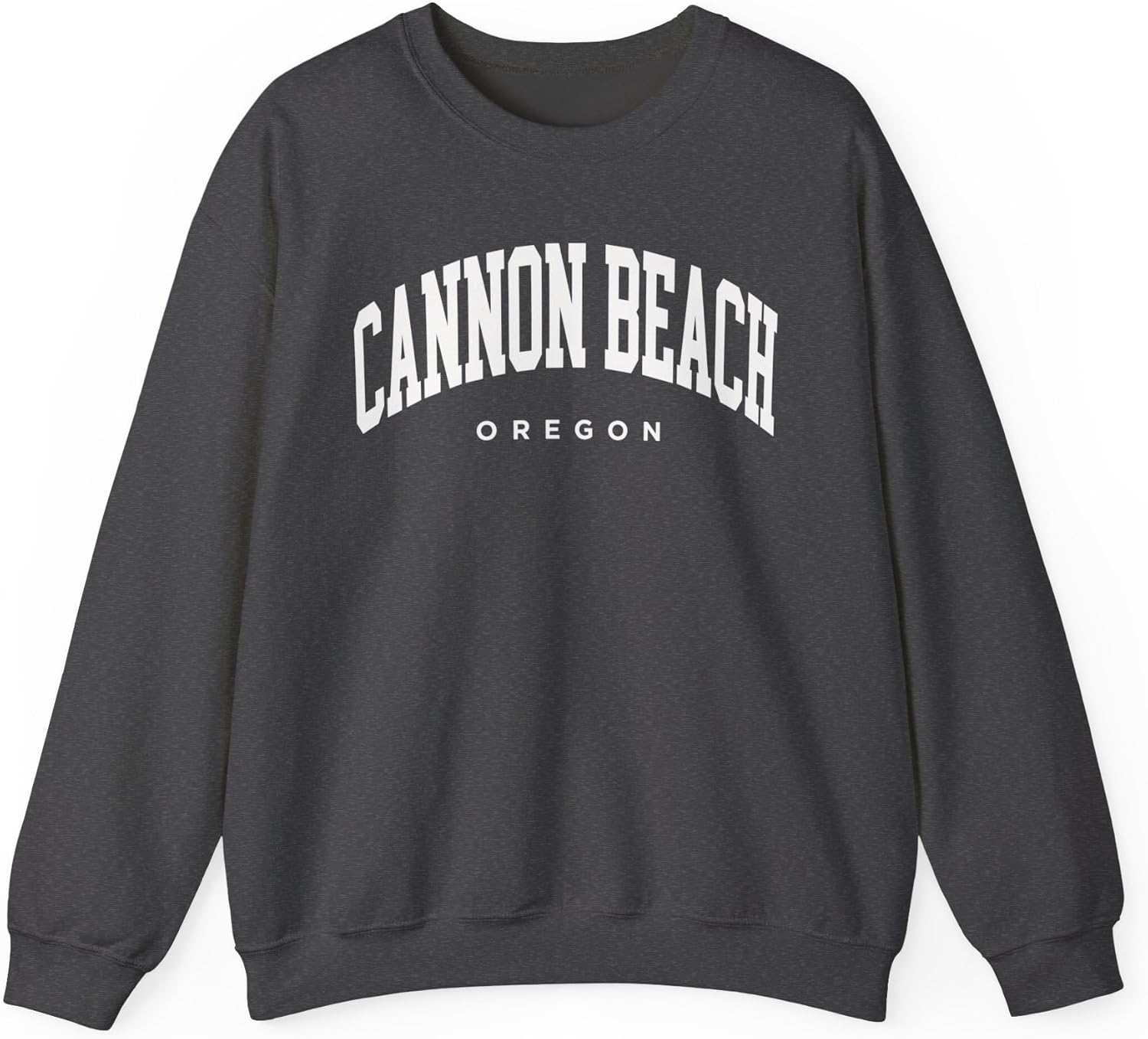 Cannon Beach Oregon Adult Unisex Crewneck Sweatshirt