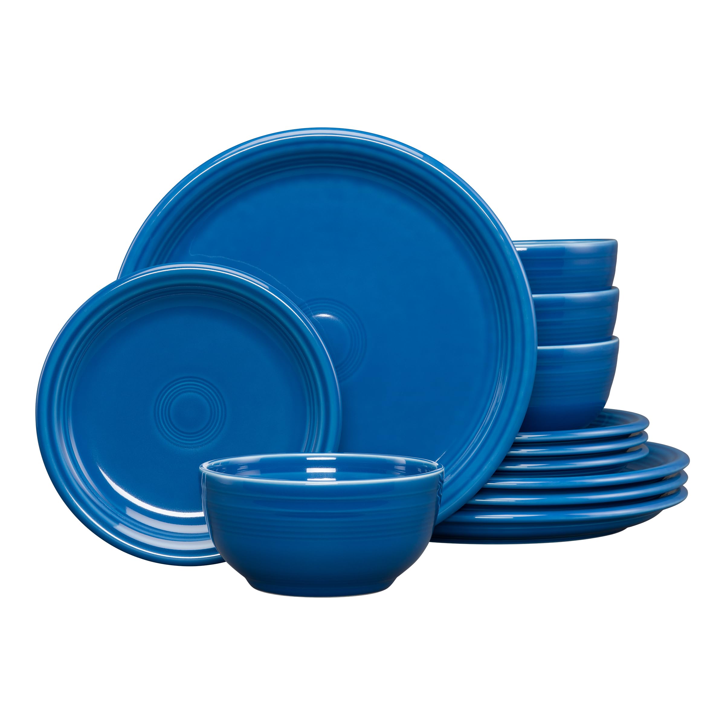 Fiesta Bistro Coupe 12-Piece Dinnerware Set Lapis
