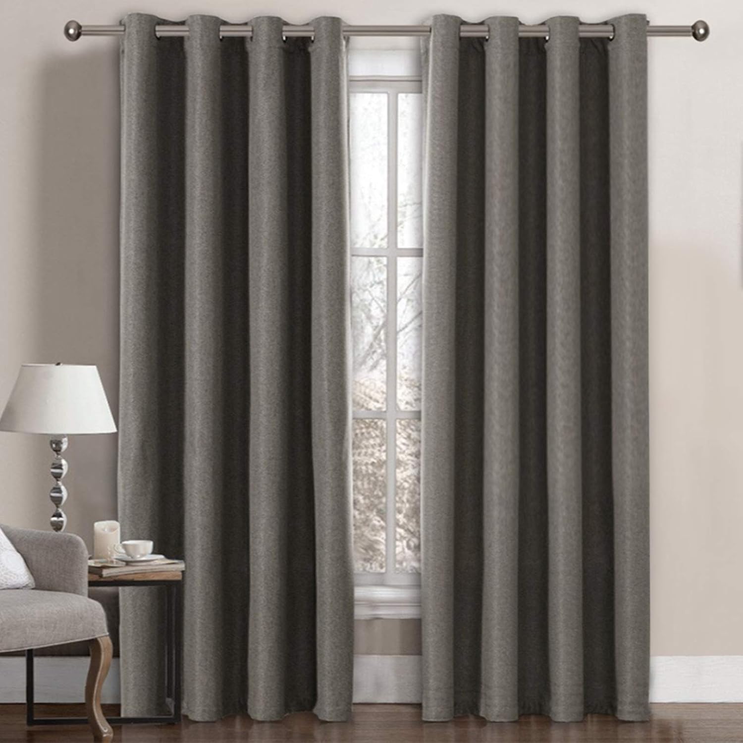 H. VERSAILTEX Blackout Curtains for Bedroom/Living room Thermal