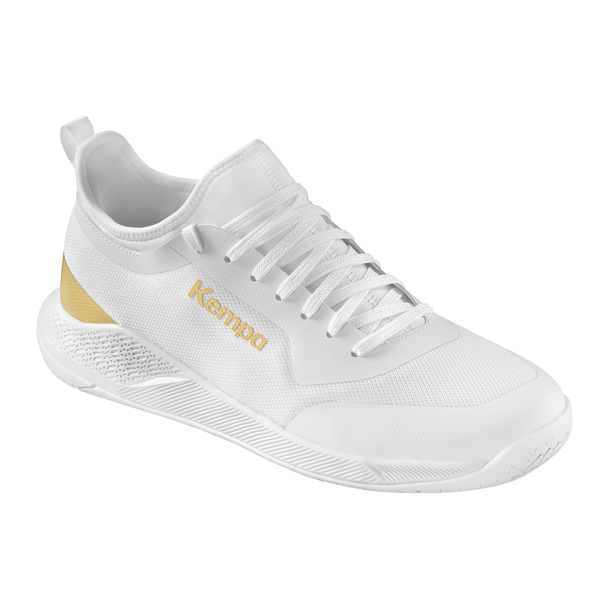 Kempa Kourtfly Jr buty do piłki ręcznej, biały/złoty, 34 EU