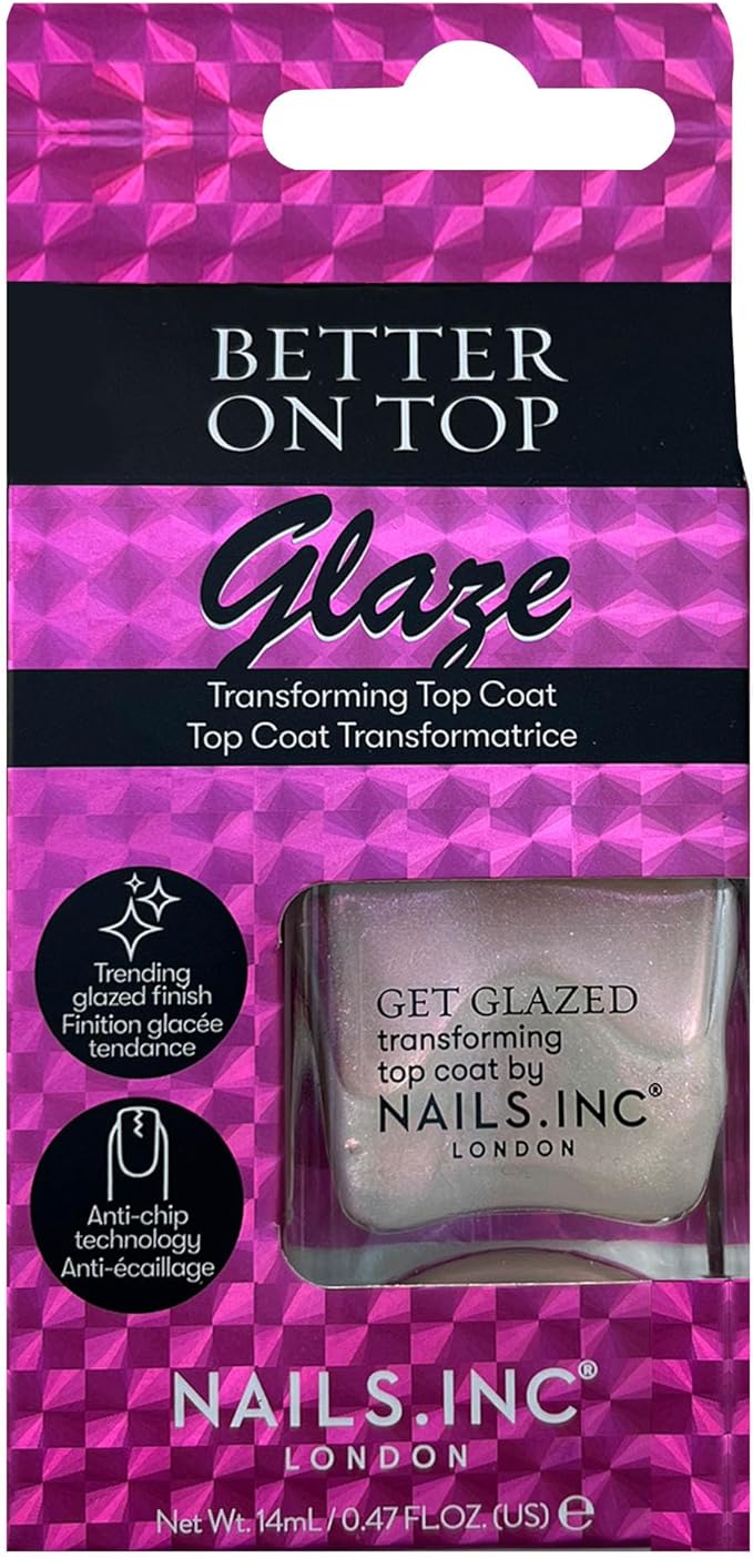 Nails.INC Better On Top Get Glazed Treatment Amazon.co.uk Beauty