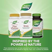 Vista 7 de Nature's Way Iron Support Healthy Red Blood Glóbulos* 18mg por porción, 100 cápsulas
