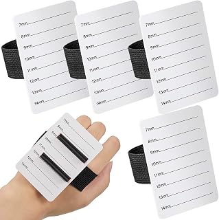4 Pieces Eyelash Extension Hand Pallet Lash Holder Eyelash Tools Pallet with Adjustable Wrist Strap Adjustable Lash Tray Strip Palette One Size Fits Most Eyelash Extension Holder (7-14 mm Pattern)