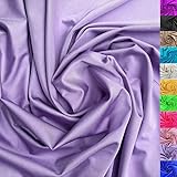 Generic 2-Yard Nylon Spandex Fabric for Activewear|4 Way Stretch | Nylon Fabric by The Yard |Dancewear | Yoga | Tricot Fabric for Sportswear Lavender