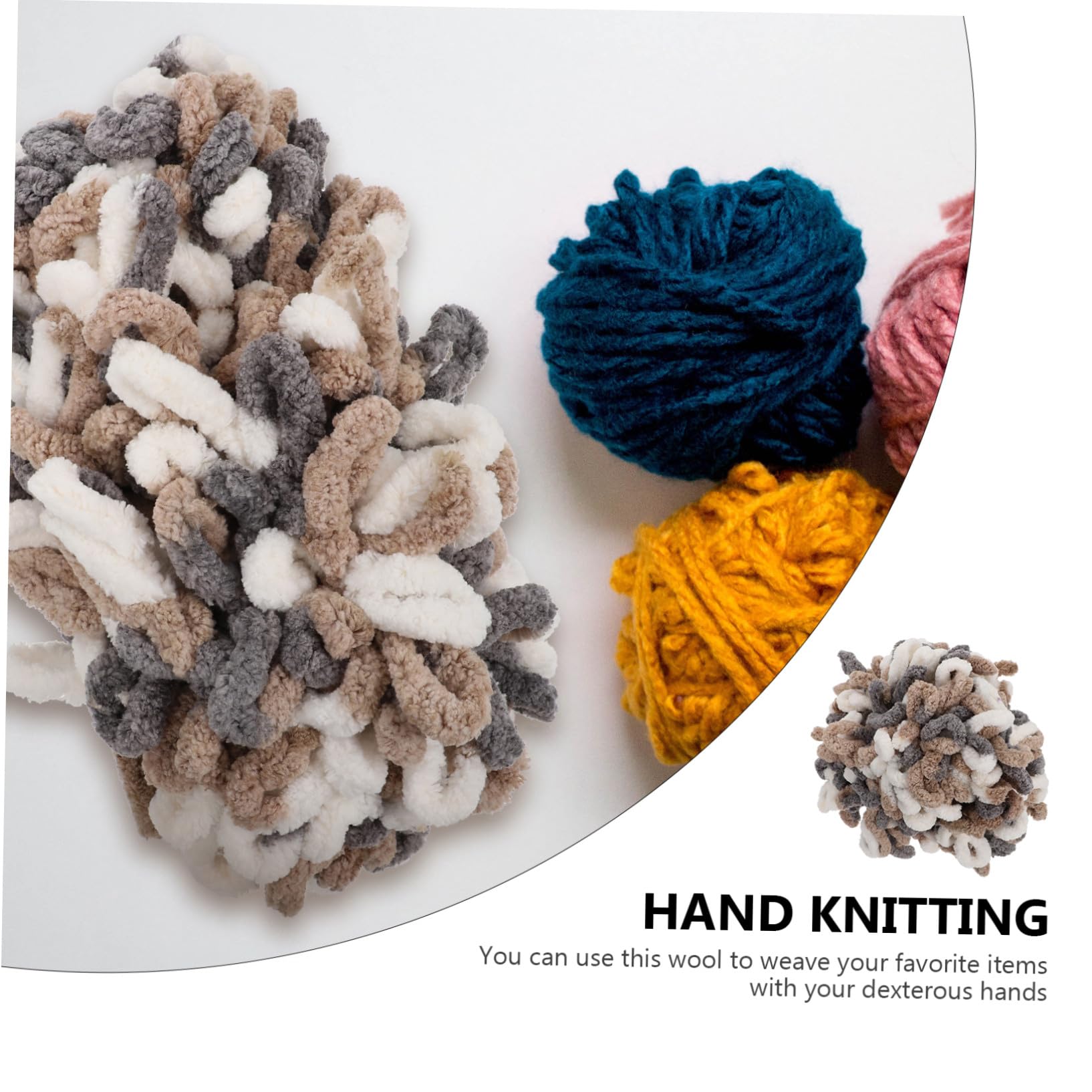 3rollen Wollgarn Für Handarbeiten Farbton Dicke Strickwolle Für Schals Decken Kissen Mützen Und Mehr Hochwertiges Handstrickgarn Für Kreative -projekte Kinderfreundlich Und
