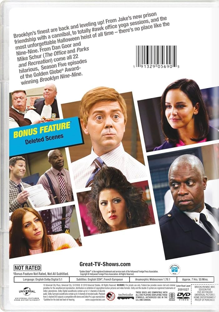 Brooklyn Nine-Nine Complete Series : Seasons 1-6 (DVD 6-Pack