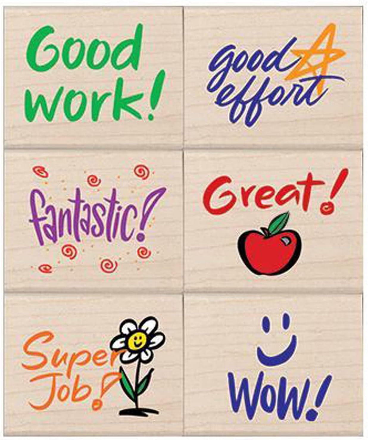 Hero Arts LL917 Wood Sets, Stamps for Students