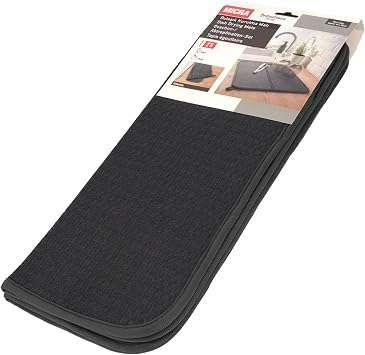 PIKAS 2 li Mikrofiber Bula k Kurutma Mat  36x44 cm   Ultra Emici Mat Tezgah  st  Bula k Pedi