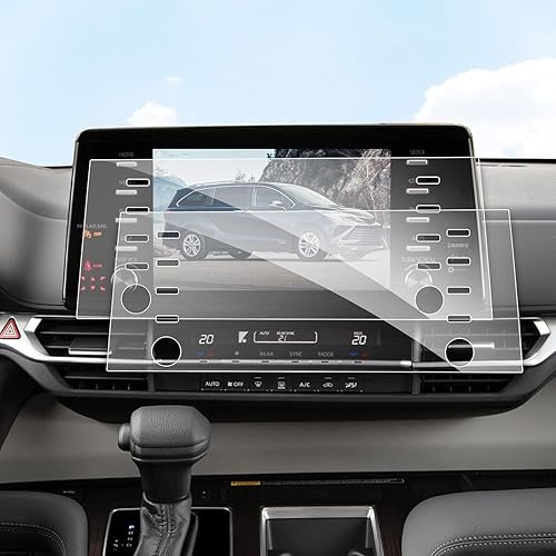 Miniatura 15 de Protección de Pantalla para Auto [2 Piezas] 12.3" para Toyota Grand Highlander 2024 2025 2026 Protector de Pantalla para Toyota Grand Highlander