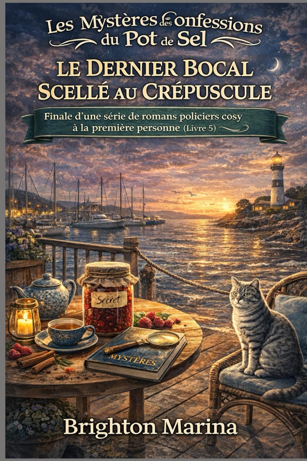 LE DERNIER BOCAL SCELLÉ AU CRÉPUSCULE: Finale d'une série de romans policiers cosy à la première personne (Livre 5) (Les Mystères des Confessions du Pot de Sel)