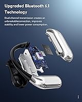 Vista 7 de Auriculares de traducción AI en tiempo real Auriculares traductores de 188 idiomas, Audifonos Traductores Inglés Inglés, Bluetooth 6.1, OWS Open Ear