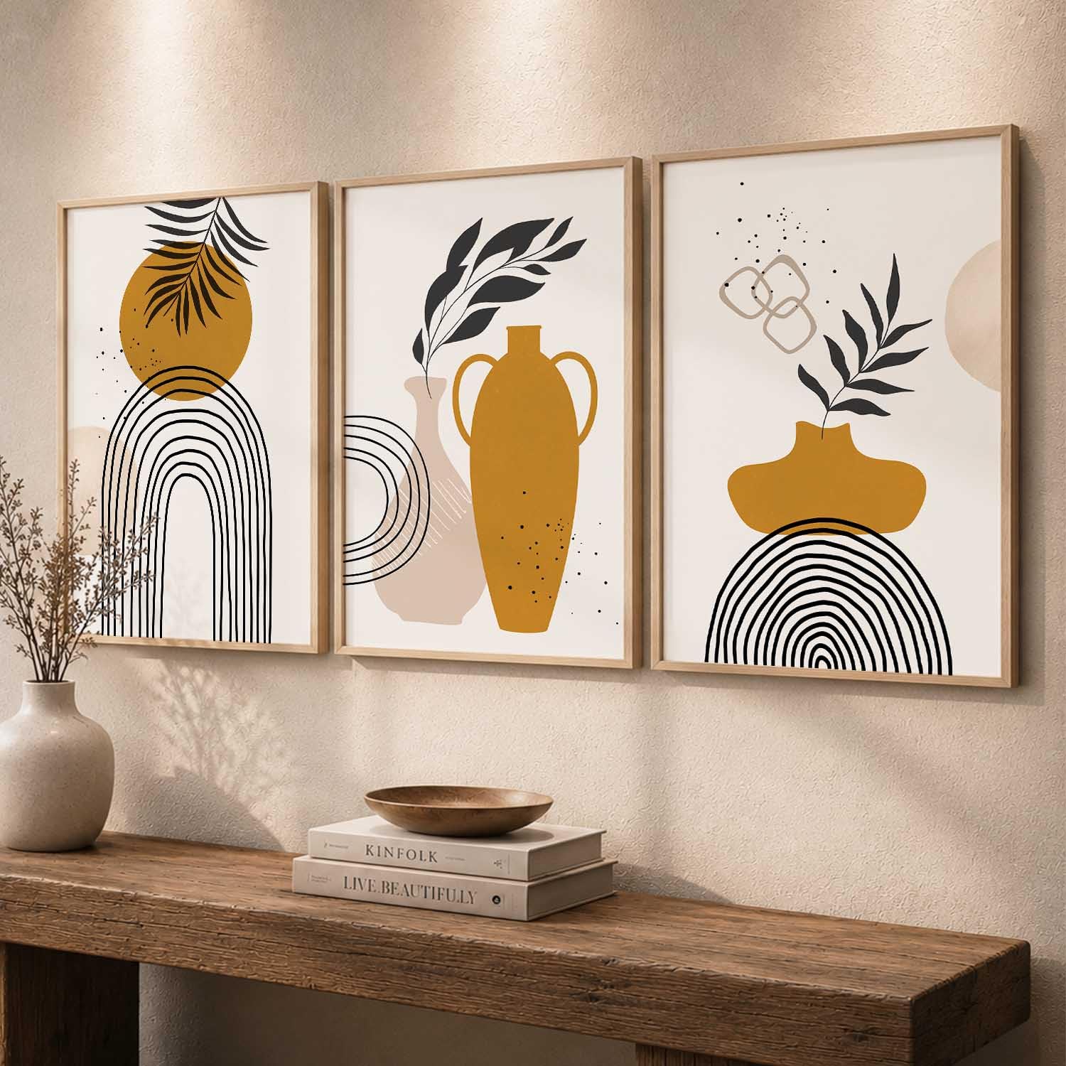 BOHO Wall Art Frames - Minimalist Home Decor -30 BOHO Wall Art Frames - Minimalist Home Decor -30