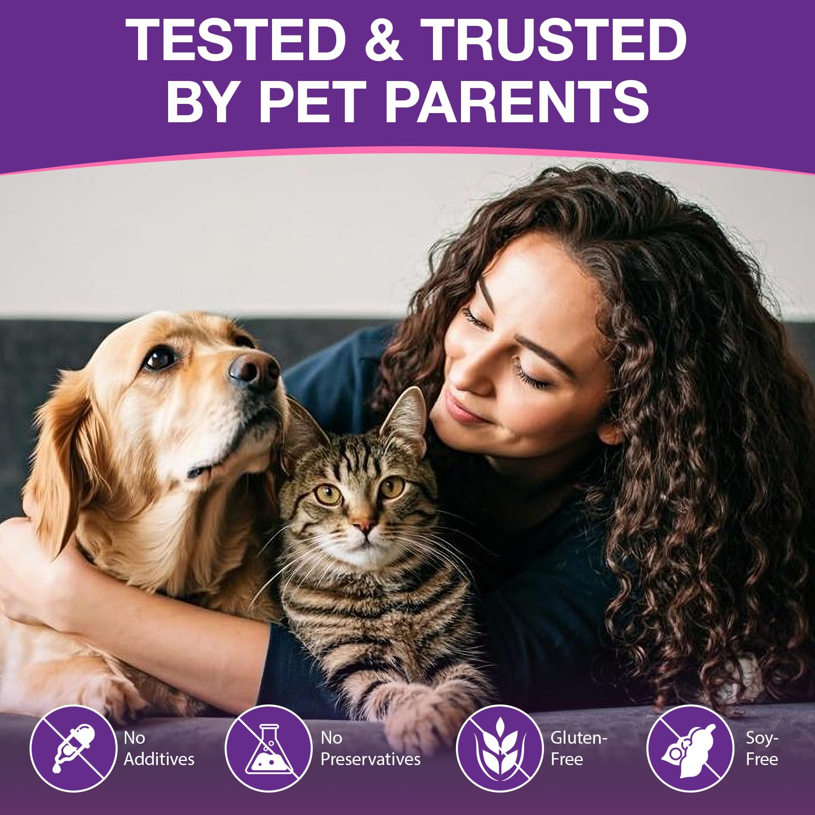 Melatonina para Perros y Gatos 120 ml, Calmante Natural para Mascotas, Ayuda para Dormir y Relajarse, Reduce Estrés, Nerviosismo y Ansiedad,Suplemento Líquido de Absorción Rápida para Bienestar Animal