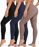 Vista 15 de VALANDY Leggings de cintura alta para mujer, elásticos, control de abdomen, entrenamiento, correr, yoga, pantalones, tallas regulares y grandes