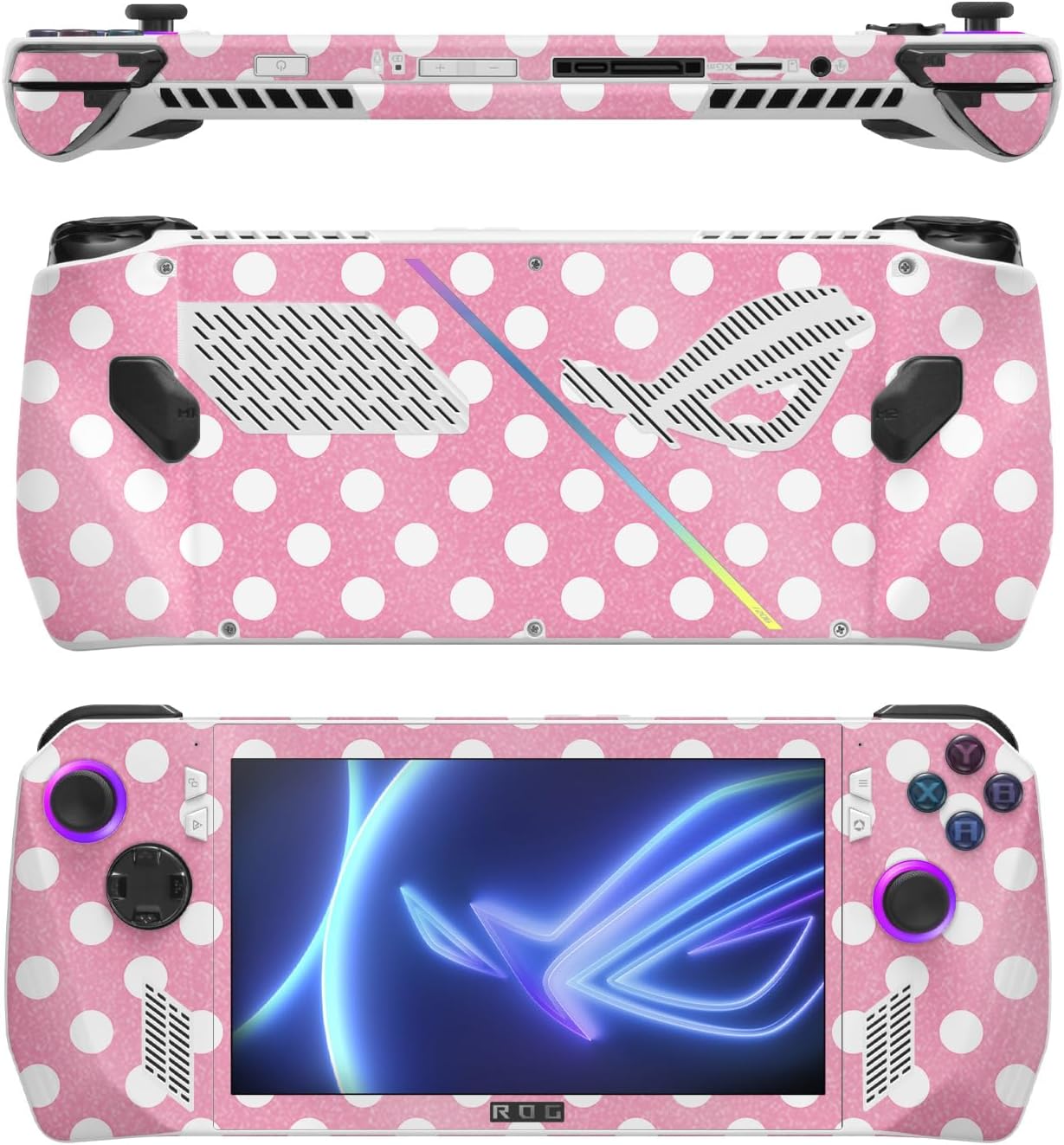 MightySkins Skin Compatible with Asus ROG Ally - Puppy Fall | Protective, Durable, and Unique Vinyl Decal wrap Cover | Easy to Apply, Remove, and Change Styles