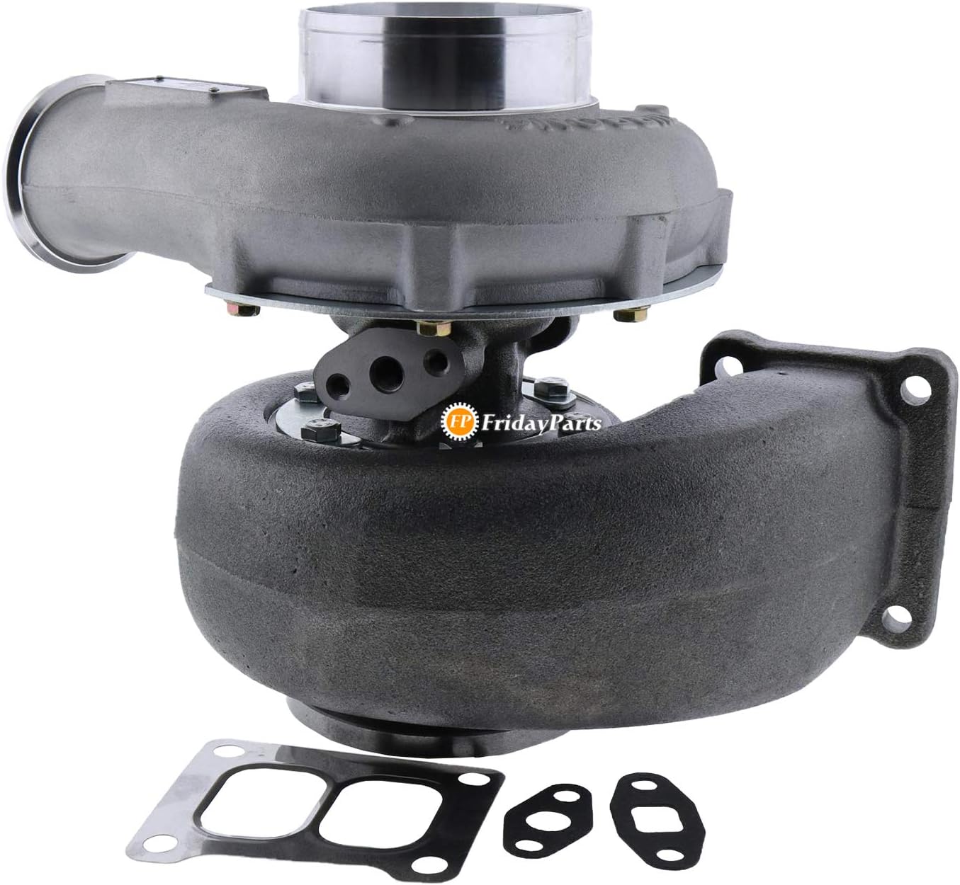 FridayParts Replacement Turbo S300 Turbocharger 3803389 3528639 3529257 Compatible for Cummins Engine L10