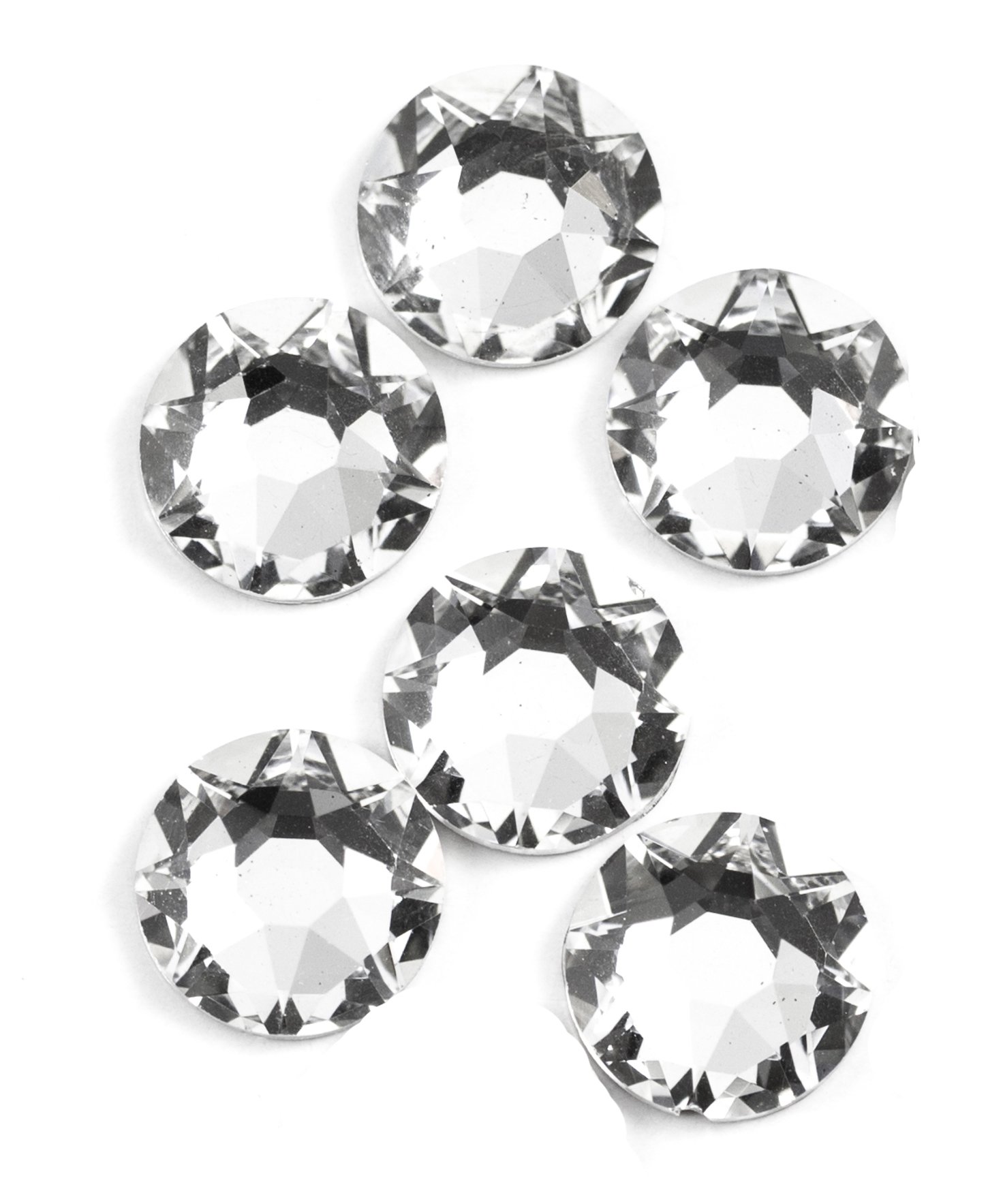 Swarovski - Create Your Style Flatback 8mm Crystal 3 packages of 6 Piece (18 Total Crystals)