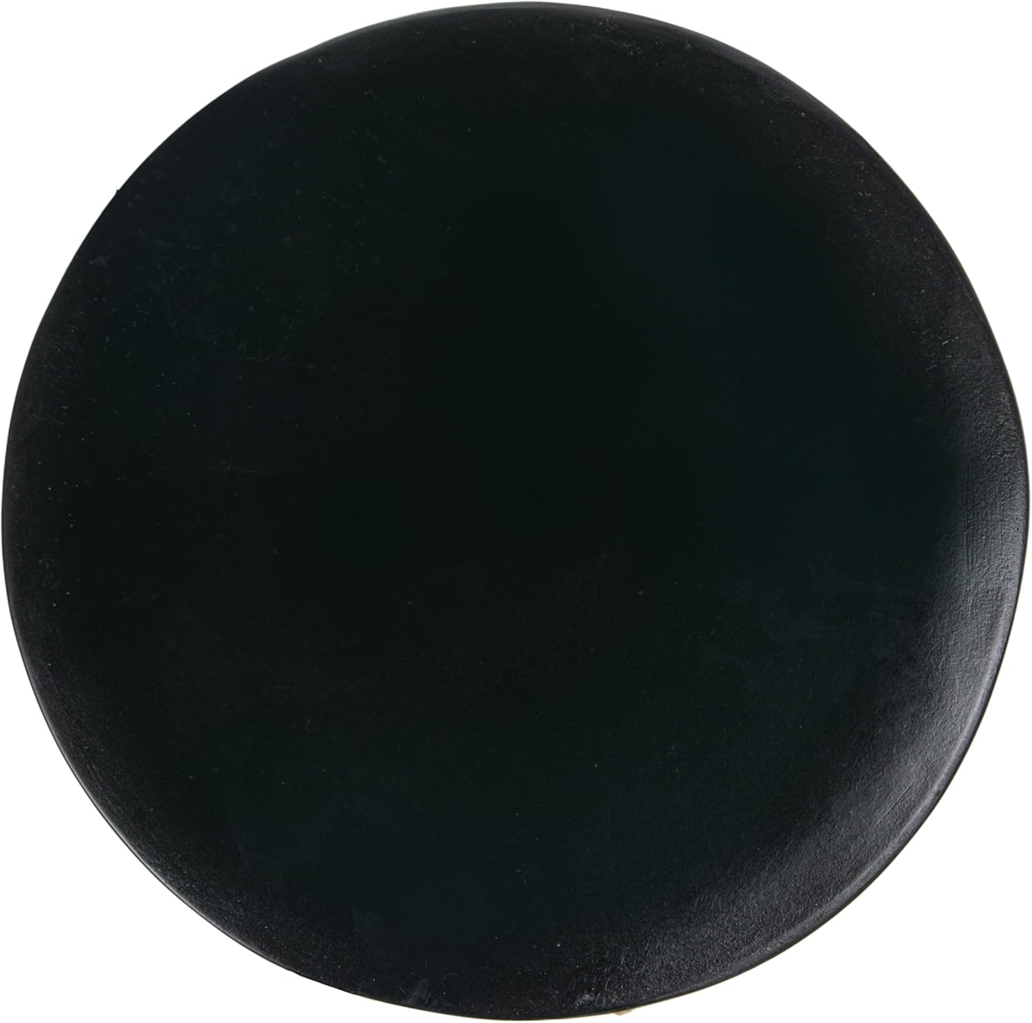 Creative Co-Op Magnesium Oxide Side Table, Black