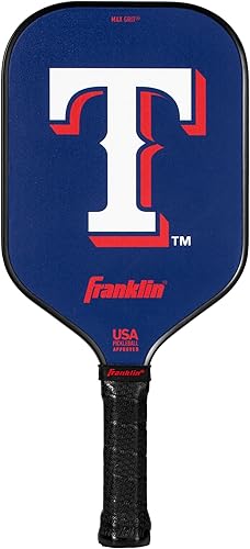 Miniatura 35 de Franklin Sports Palas de Pickleball del Equipo MLB - Palas de Pickleball con Logo y Colores Oficiales del Equipo de Béisbol MLB + Serie de Firma