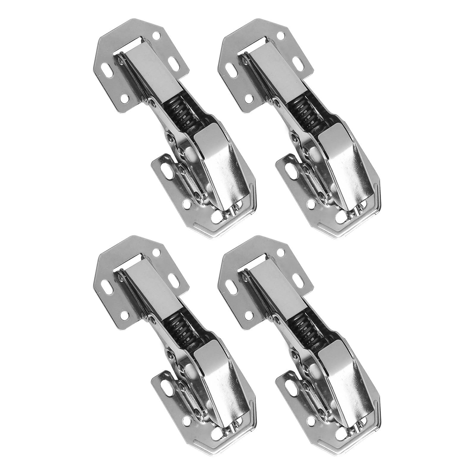 Charnières de cuisine en acier inoxydable avec fermeture silencieuse lot de 2 pièces