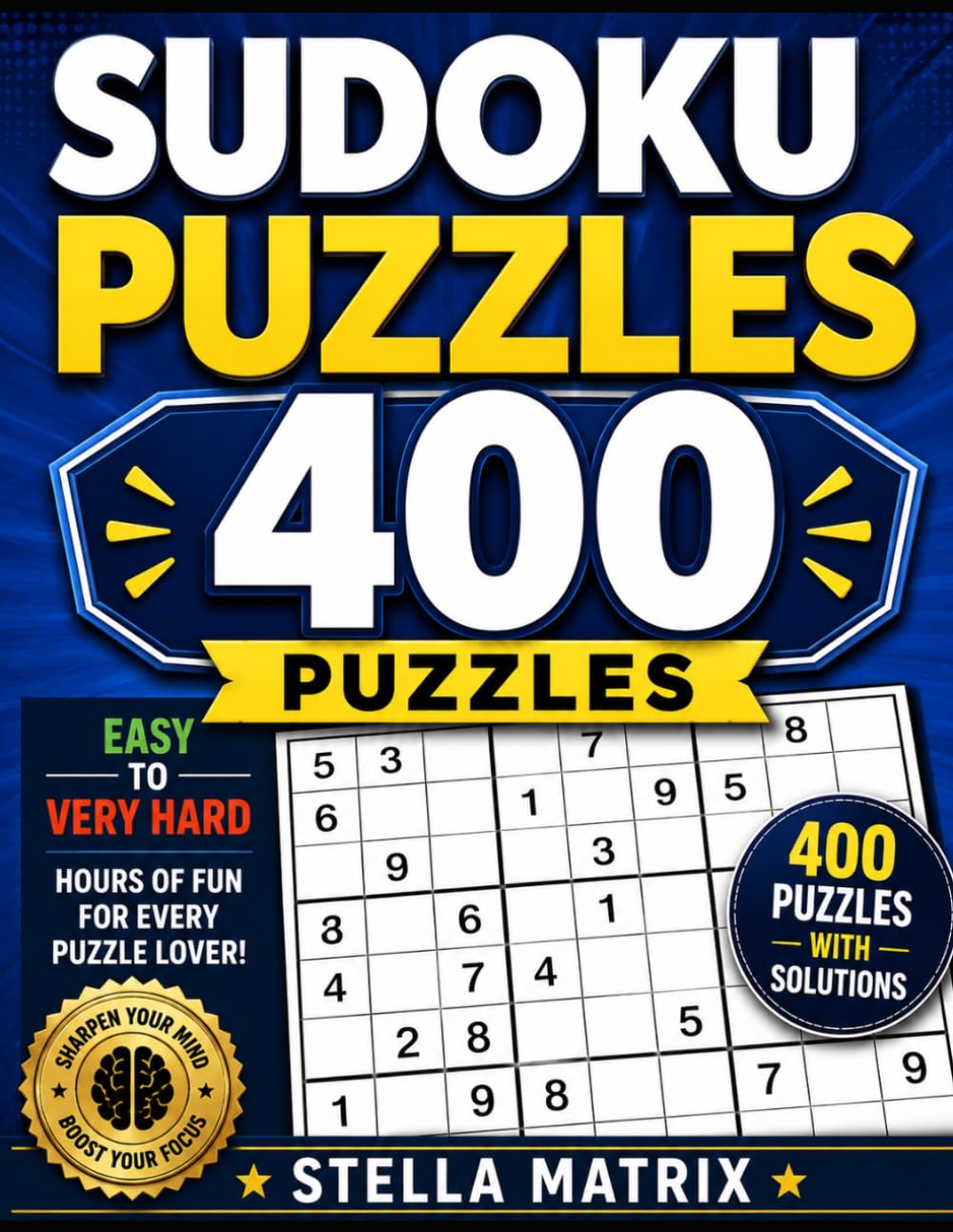 400 CLASSIC SUDOKU PUZZLES