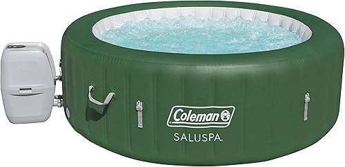 Coleman 90363E SaluSpa Jacuzzi y spa inflable 1 unidad color verde y blanco