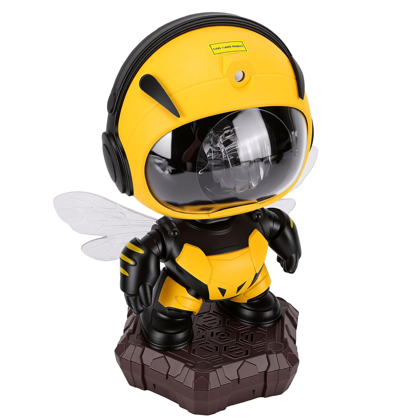 Hyuduo Proiettore Stelle Bee Warrior con Altoparlante Bluetooth e 8
