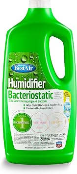 BestAir 3BT-PDQ-6 Original BT Humidifier Bacteriostatic Water Treatment, 32 fl oz, 6 Pack