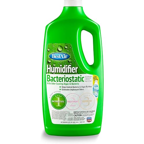 BestAir 3BT-PDQ-6 Original BT Humidifier Bacteriostatic Water Treatment, 32 fl oz, Single Pack