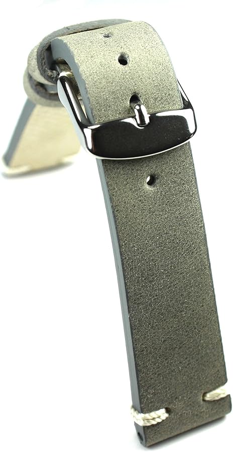 ABP Racer - Cinturino Orologio In Pelle Di Vitello Vintage, Buchi Racing - Foto 9