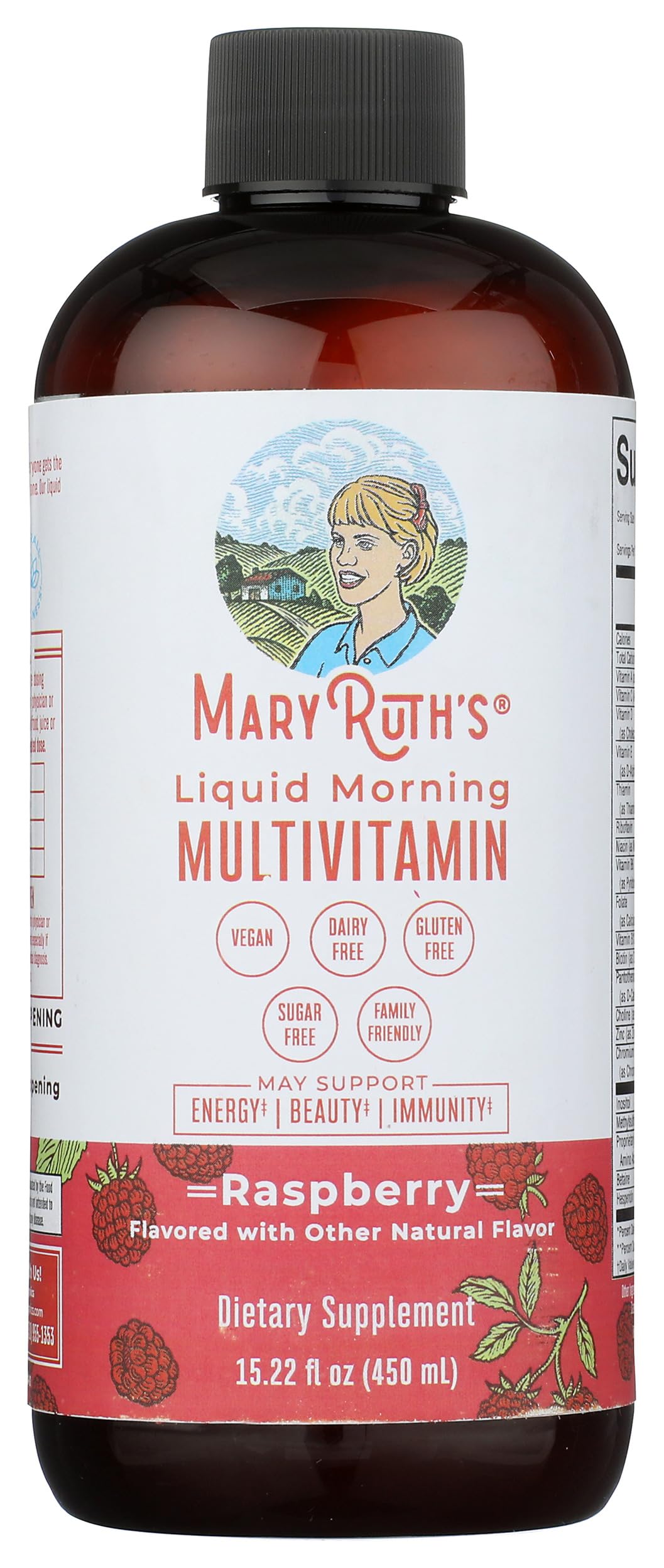 MARYRUTH'S Liquid Morning Multivitamin for Women, Men & Kids, 15 Servings — Amazon image 4