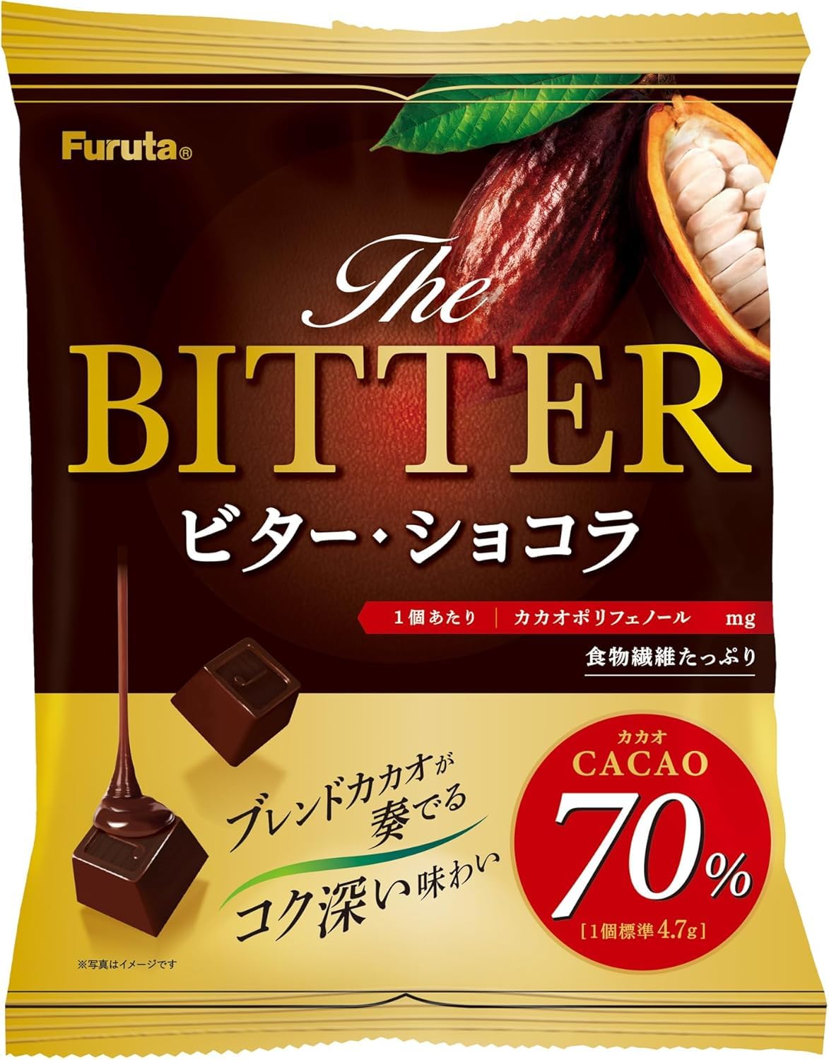 Amazon.co.jp: フルタ製菓 ビターショコラ 150g : 食品・飲料・お酒