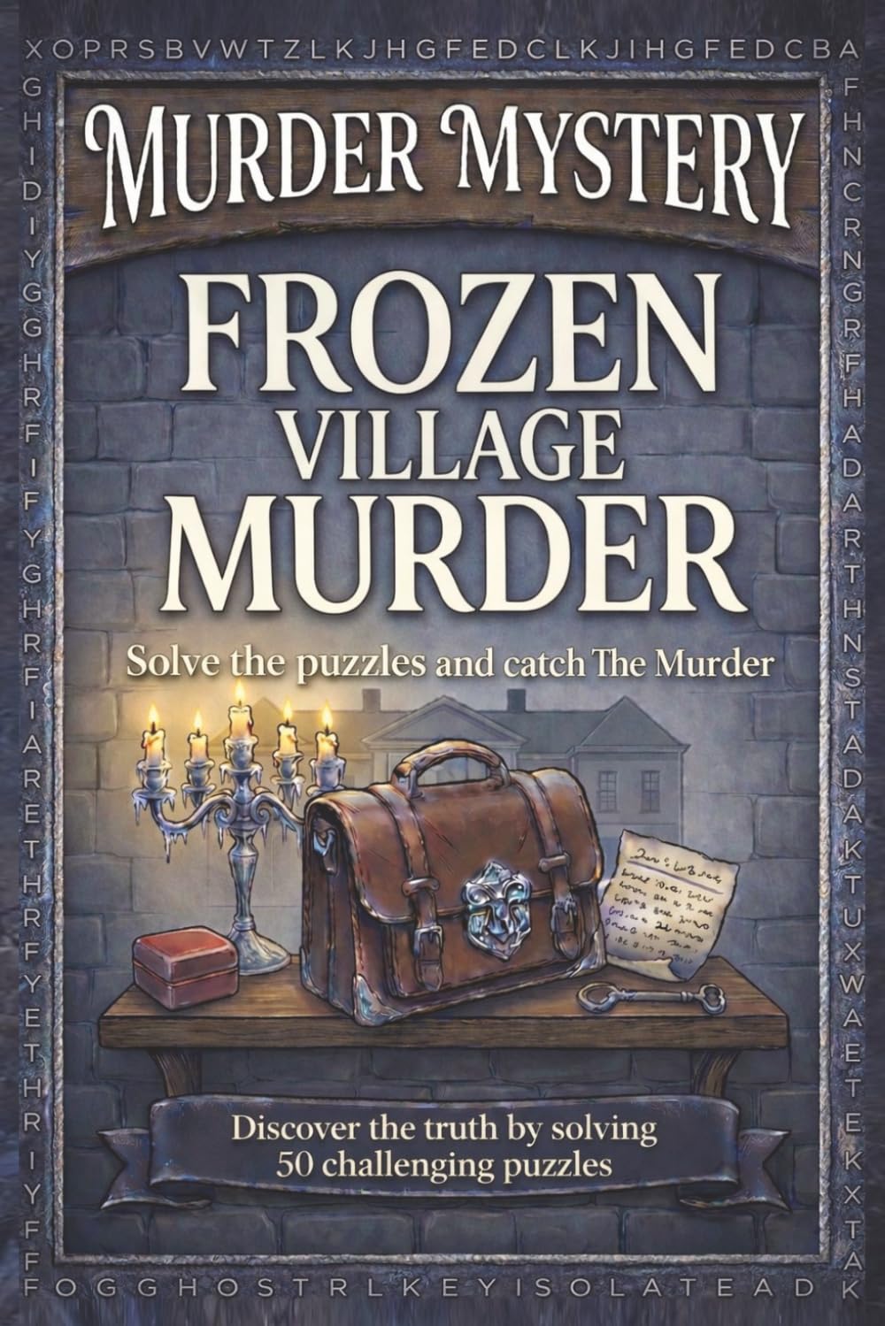 Frozen Village Murder: A Murder Mystery Word Search Puzzle — Read the Story , Find the Hidden Words, and Know Who is the Killer ! (Solve The Mysterious Murder)