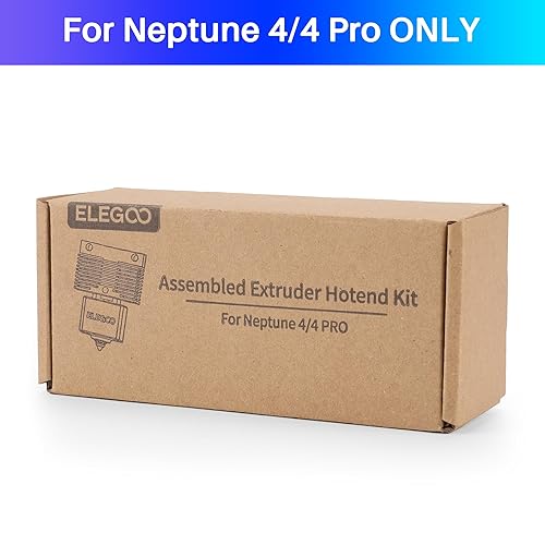 Miniatura 4 de ELEGOO Kit Hotend para impresora 3D Neptune 4/4 Pro, montaje totalmente metálico Hotend con boquilla, accesorios oficiales de impresora 3D de ELEGOO