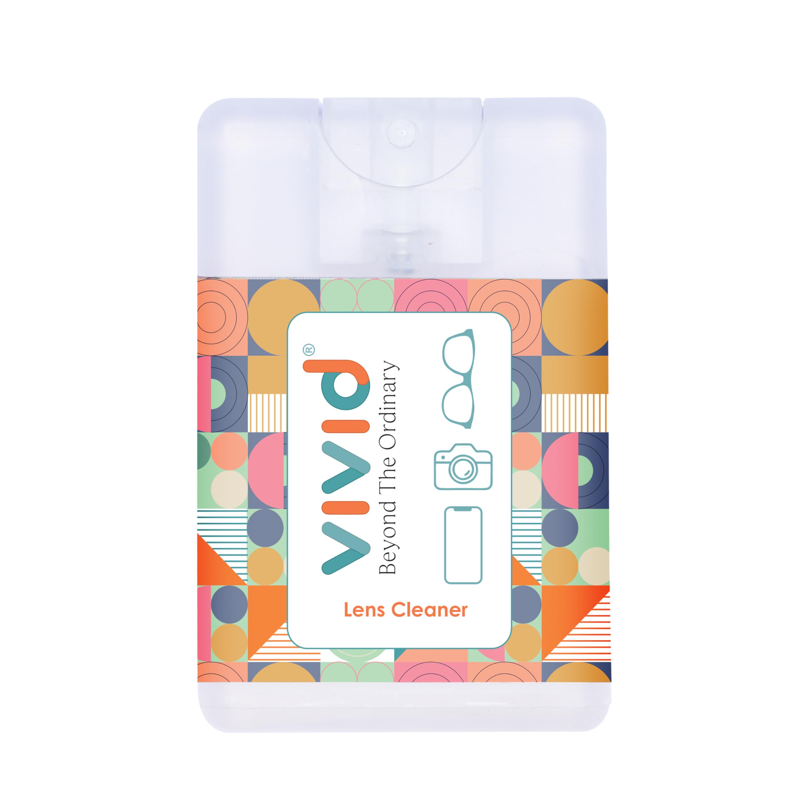 VividVision® myclean Lens Cleaning Solution Spray contain NO Detergent-NO foam-for Spectacles,Sunglasses,Eyeglasses,Mobile,PC,Laptop,TV &Camera solution (20 ML Pack of 3)